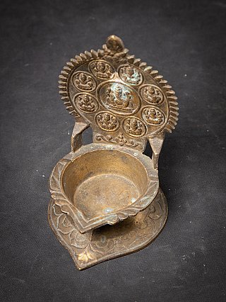Antique Indian Oil Lamp