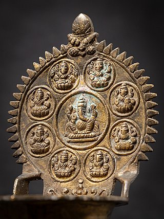 Antique Indian Oil Lamp