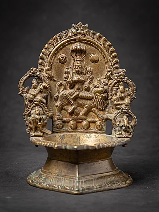 Antique Indian Oil Lamp
