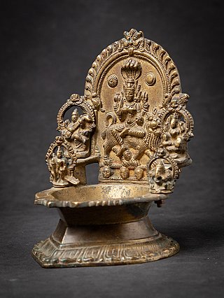 Antique Indian Oil Lamp