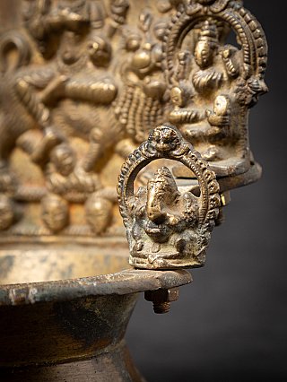 Antique Indian Oil Lamp