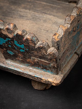 Antique wooden Indian altar