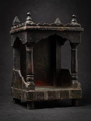 Antique wooden Indian Temple