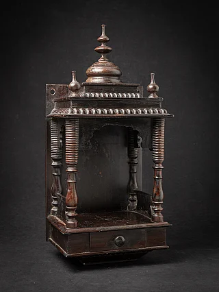 Antique wooden Indian temple
