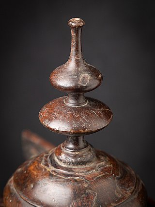 Antique wooden Indian temple