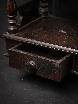 Antique wooden Indian temple