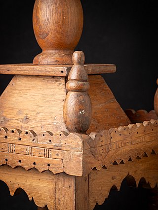 Antique wooden Indian Temple