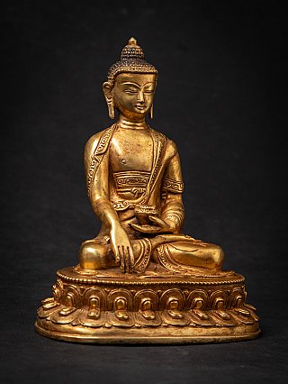 Alte bronze Nepalesische Buddhafigur