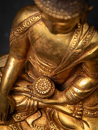 Alte bronze Nepalesische Buddhafigur