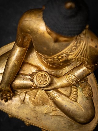 Old bronze Nepali Buddha statue