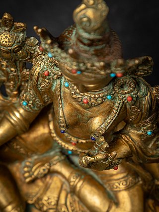 Old bronze Nepali Green Tara statue