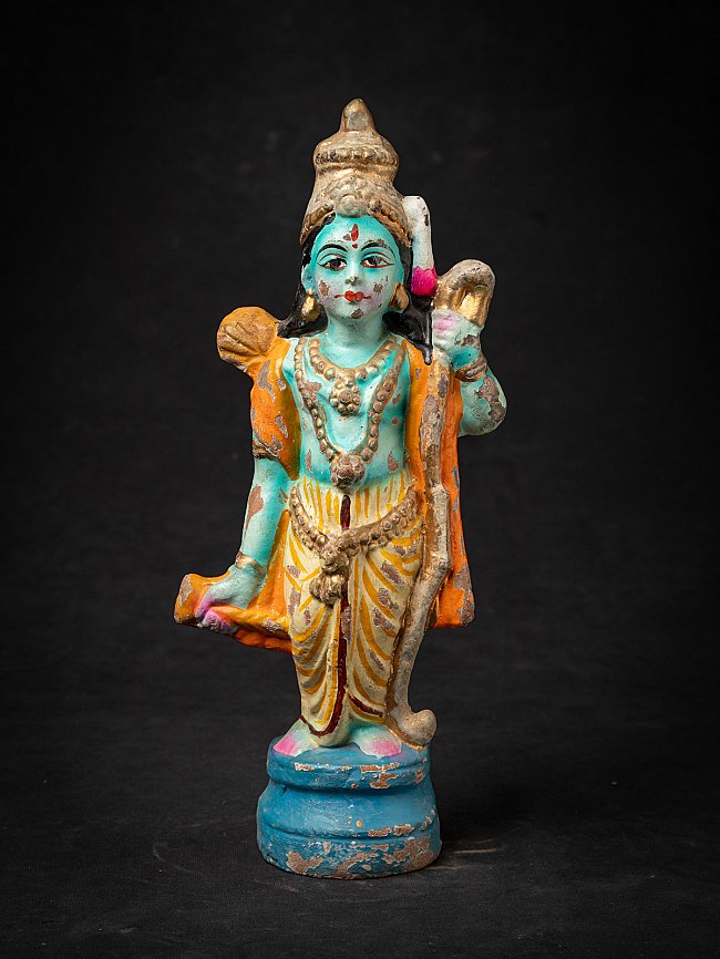 Old pottery statue of Rama