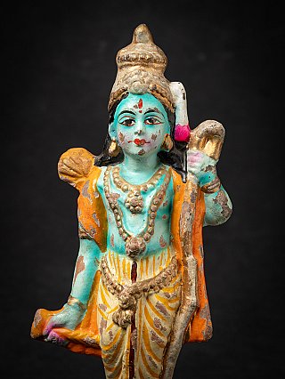 Old pottery statue of Rama