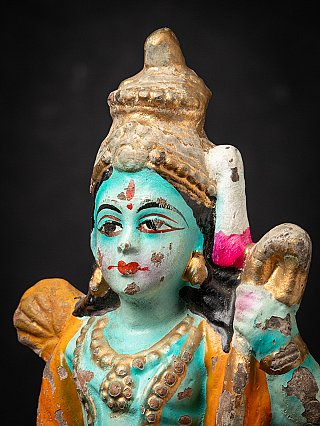 Old pottery statue of Rama