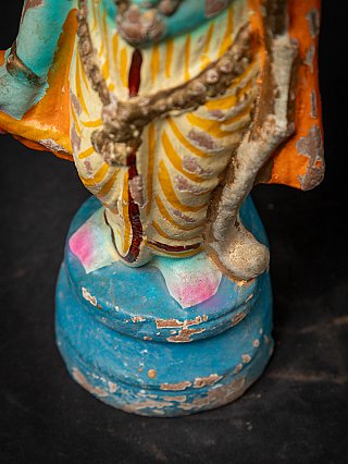 Old pottery statue of Rama