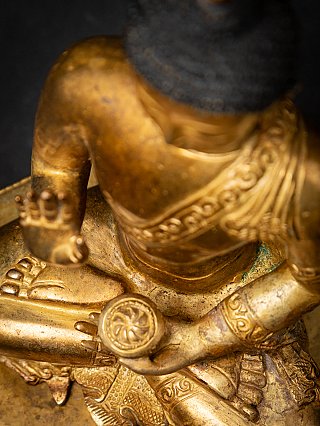 Oude bronze Nepalese Boeddha