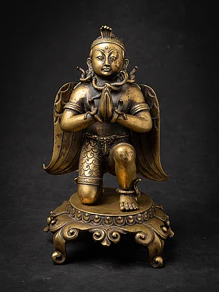 Old bronze Nepali Garuda statue