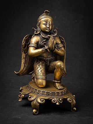 Alte bronze Nepalesische Garuda figur