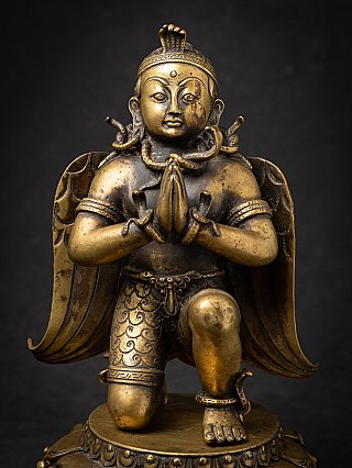 Alte bronze Nepalesische Garuda figur
