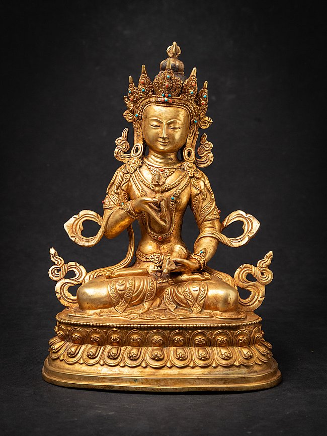 Oude bronzen Nepalese Vajrasattva