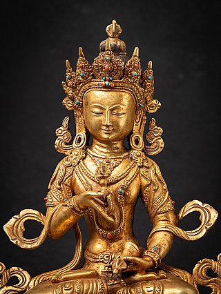 Oude bronzen Nepalese Vajrasattva