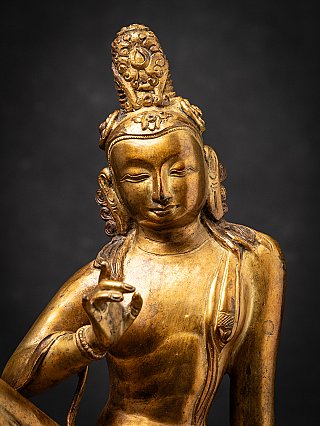 Alte bronze Bodhisattva Avalokiteshvara