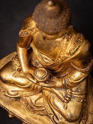 Old bronze Nepali Buddha statue