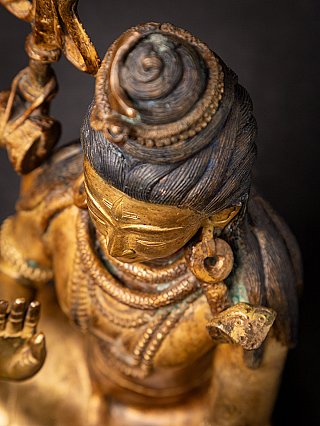 Old bronze Nepali Shiva statue