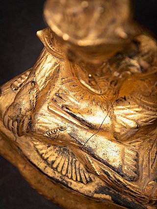 Antique wooden Burmese Shan Buddha