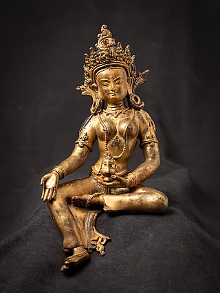 Old bronze Nepali Green Tara statue
