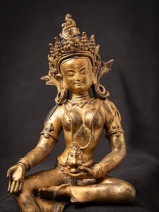Old bronze Nepali Green Tara statue
