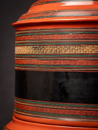 Beautiful newly made Burmese betel box