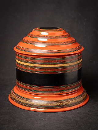 Beautiful newly made Burmese betel box