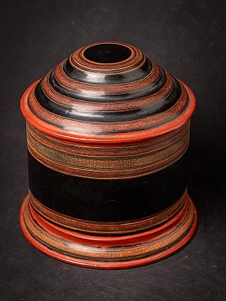 Beautiful newly made Burmese betel box