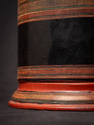 Beautiful newly made Burmese betel box