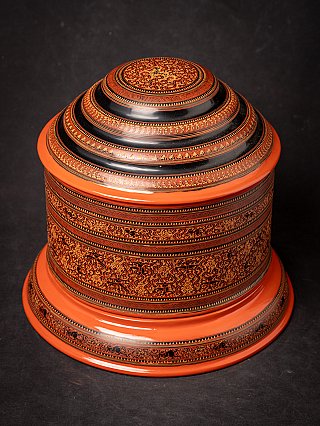 Beautiful newly made Burmese betel box