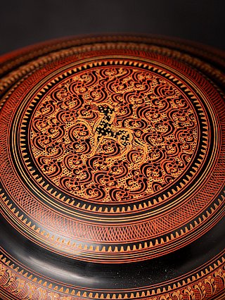 Beautiful newly made Burmese betel box