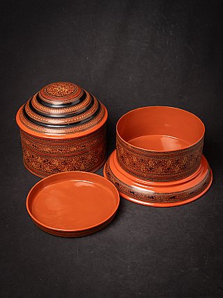 Beautiful newly made Burmese betel box