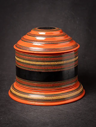 Beautiful newly made Burmese betel box