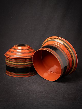 Beautiful newly made Burmese betel box