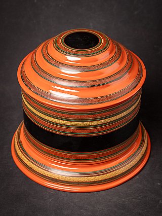 Beautiful newly made Burmese betel box