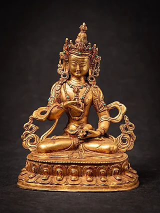 Old bronze Nepali Vajrasattva statue