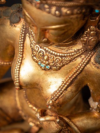 Old bronze Nepali Green Tara statue