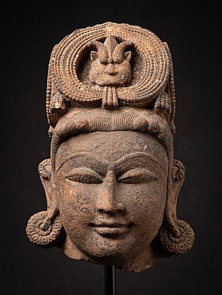 Antique sandstone Shiva head