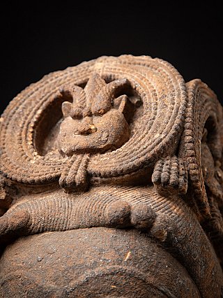 Antique sandstone Shiva head