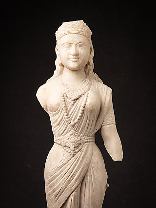 Antieke Indiase marmeren Parvati