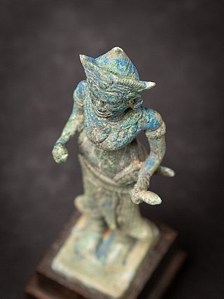 Antique bronze Khmer Parvati statue