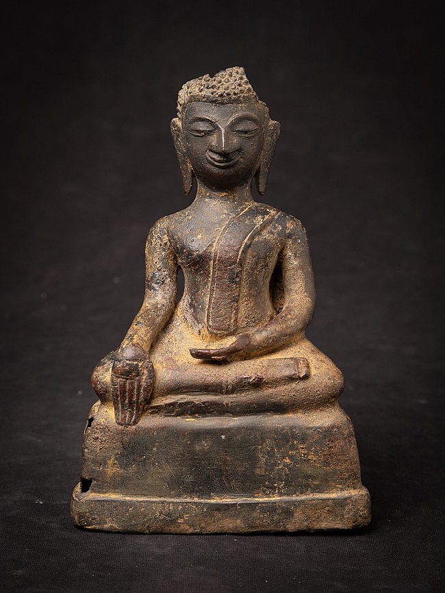 14. Jahrhundert Bronze Thai U-Thong Buddha