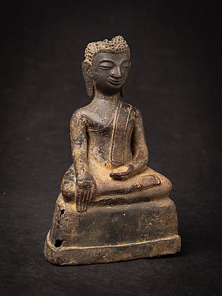 14. Jahrhundert Bronze Thai U-Thong Buddha