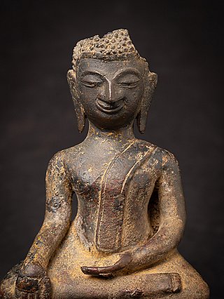 14. Jahrhundert Bronze Thai U-Thong Buddha